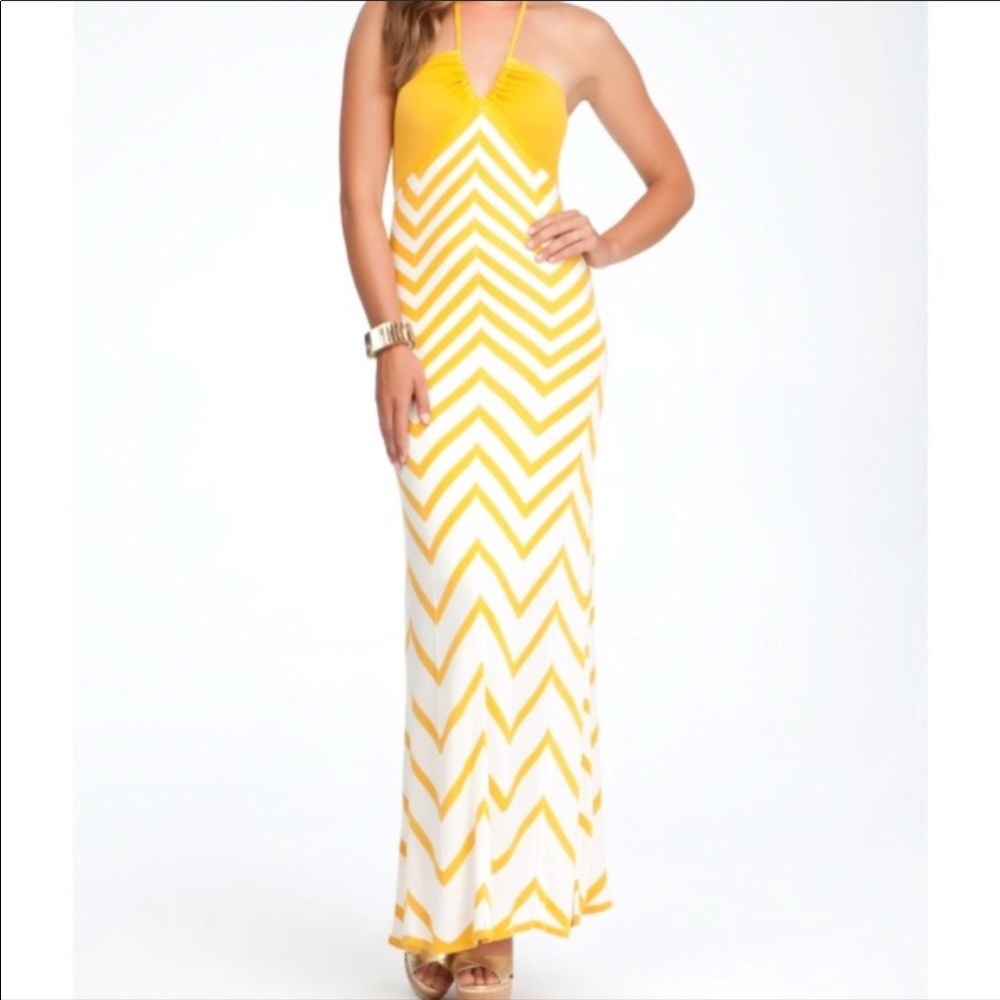 Bebe knit maxi dress